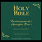 Holy Bible, Volume 18: Deuterocanonicals/Apocrypha, Part 1 (Unabridged) audio book by American Bible Society