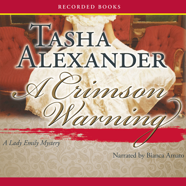 A Crimson Warning (Unabridged) audio book by Tasha Alexander