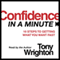 Confidence in a Minute audio book by Tony Wrighton