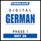 German Phase 1, Unit 30: Learn to Speak and Understand German with Pimsleur Language Programs audio book by Pimsleur