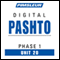 Pashto Phase 1, Unit 20: Learn to Speak and Understand Pashto with Pimsleur Language Programs audio book by Pimsleur