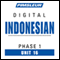 Indonesian Phase 1, Unit 16: Learn to Speak and Understand Indonesian with Pimsleur Language Programs audio book by Pimsleur