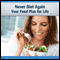 Never Diet Again: Your Lifetime Food Plan (Unabridged) audio book by Deaver Brown