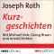 Kurzgeschichten audio book by Joseph Roth
