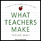 What Teachers Make: In Praise of the Greatest Job in the World (Unabridged) audio book by Taylor Mali