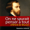 On ne saurait penser  tout audio book by Alfred de Musset