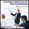 Enjoy Making an Impact: Creating a Structure for Your Presentation audio book by Ed Percival